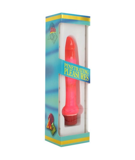 SEVENCREATIONS JELLY VIBRADOR ANAL DELGADO ROSA