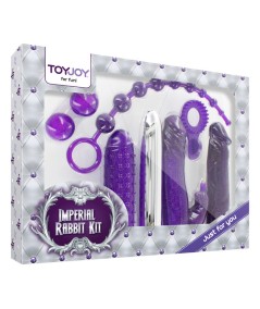 TOYJOY IMPERIAL RABBIT KIT - MORADO