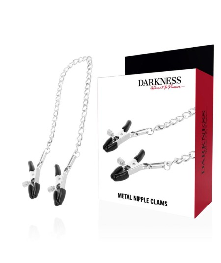 DARKNESS PINZAS AJUSTABLES PARA PEZONES AJUSTABLES METAL