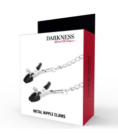 DARKNESS PINZAS AJUSTABLES PARA PEZONES AJUSTABLES METAL