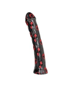 ALL BLACK - PLUG DILDO 31 CM