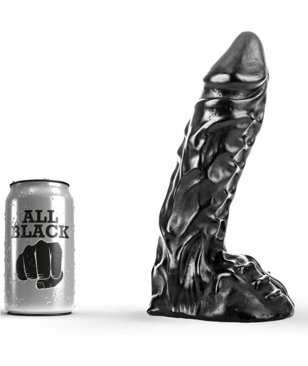 ALL BLACK - DILDO 23 CM