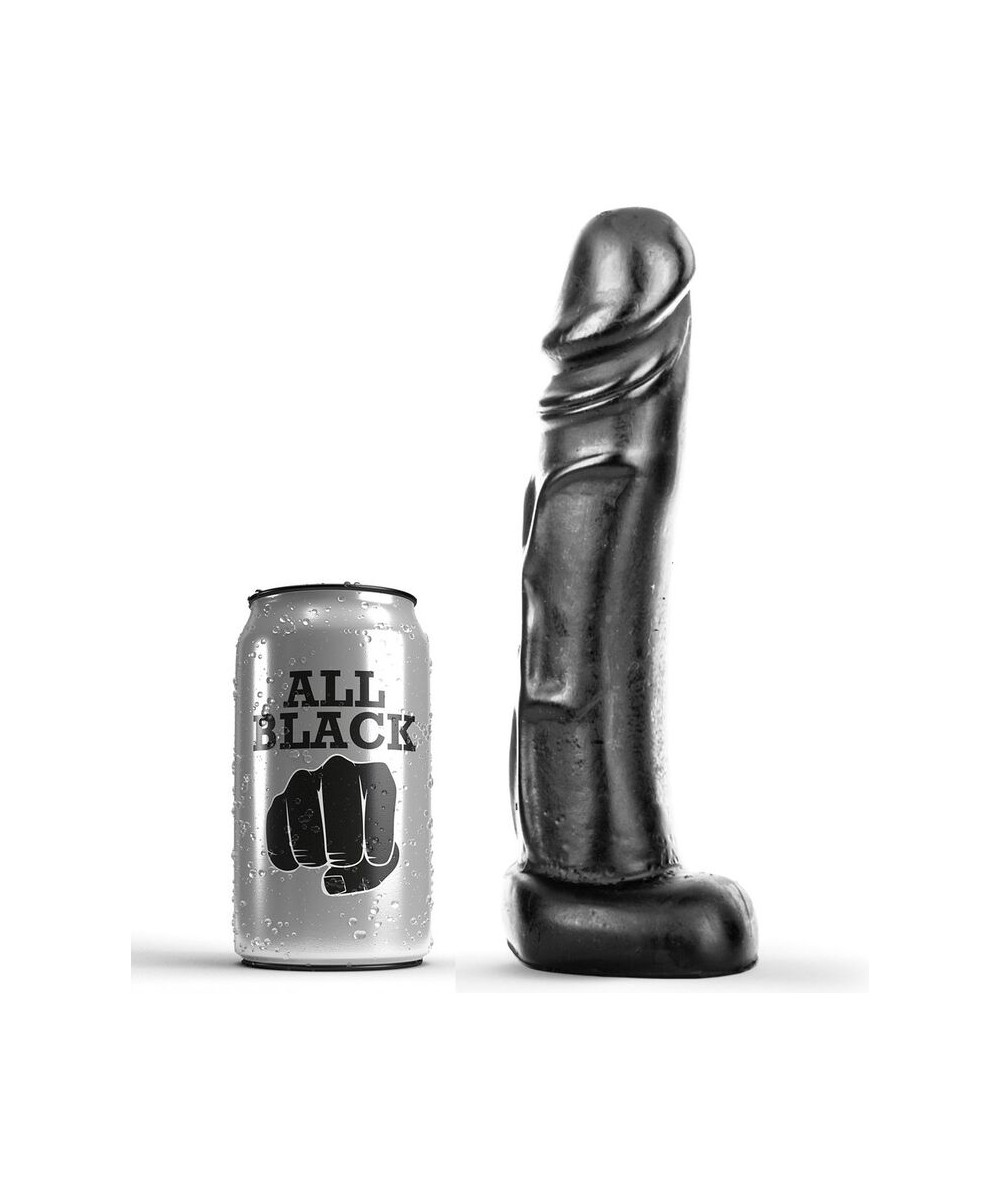 ALL BLACK - DILDO 22 CM