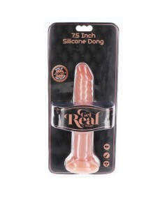 GET REAL - DONG SILICONA 19 CM NATURAL