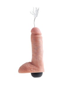 KING COCK PENE REALISTICO EYACULADOR NATURAL 20.32CM