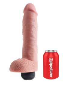 KING COCK PENE REALISTICO EYACULADOR NATURAL 27.94CM