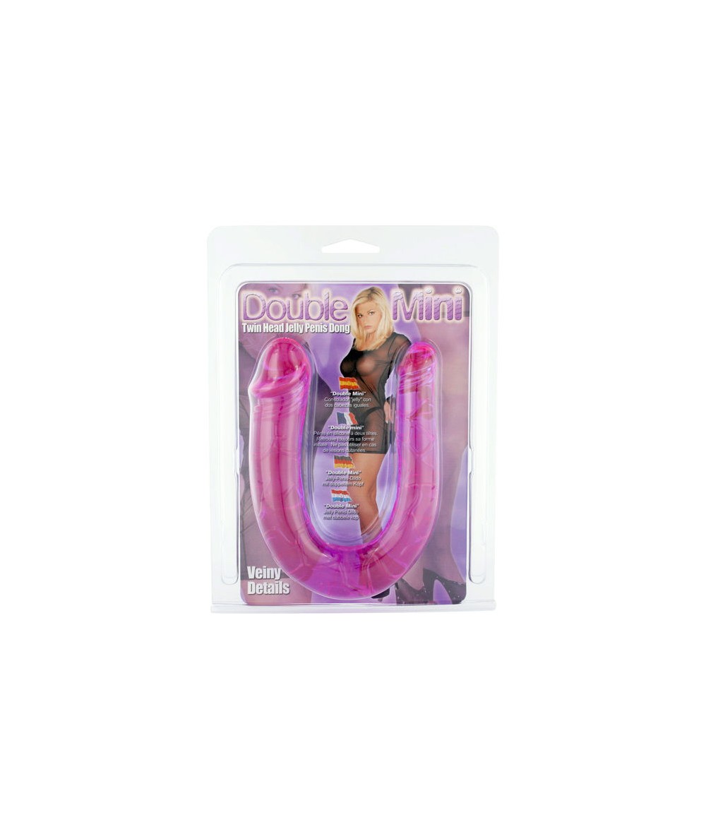 SEVENCREATIONS  PENE CON DOS CABEZAS DE GELATINA FLEXIBLE