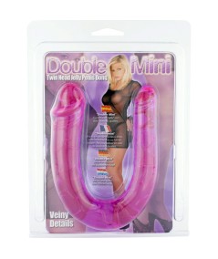 SEVENCREATIONS  PENE CON DOS CABEZAS DE GELATINA FLEXIBLE