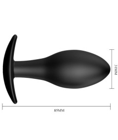 PRETTY LOVE  PLUG ANAL SILICONA  ANCLA 8.5 CM NEGRO