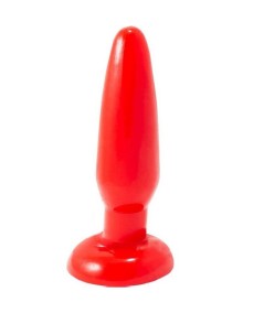 PLUG ANAL PEQUEÑO ROJO 15CM