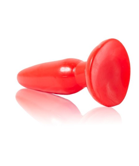 PLUG ANAL PEQUEÑO ROJO 15CM