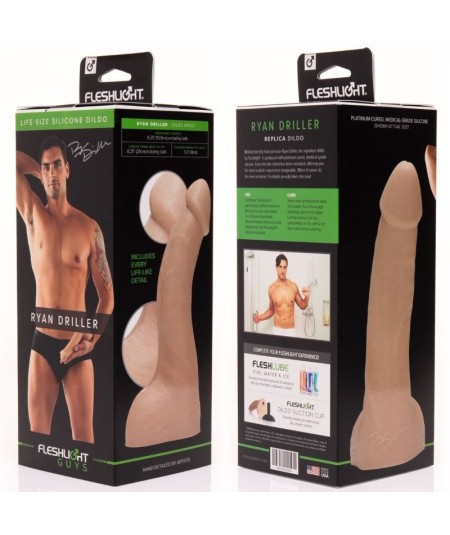 FLESHJACK RYAN DRILLER DILDO 21 CM