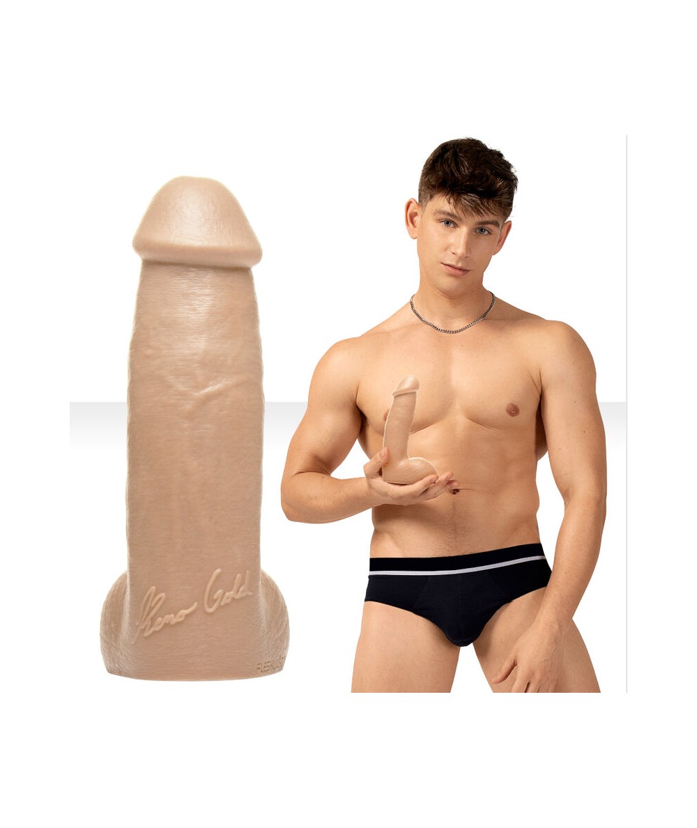 FLESHJACK RENO GOLD DILDO 19 CM