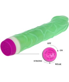 WAVES OF PLEASURE VIBRADOR 23 CM VERDE