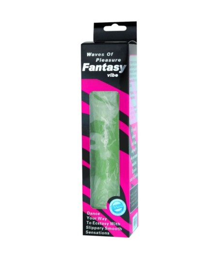 WAVES OF PLEASURE VIBRADOR 23 CM VERDE