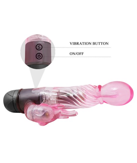 GIVE YOU A KIND OF LOVER VIBRADOR CON RABBIT ROSA 10 MODOS