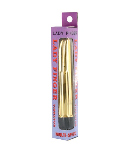 SEVENCREATIONS LADYFINGER MINIVIBRATOR GOLD