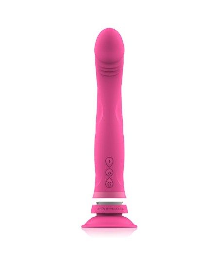 INTENSE - MICHELANGELO DILDO VIBRADOR SILICONA ROSA