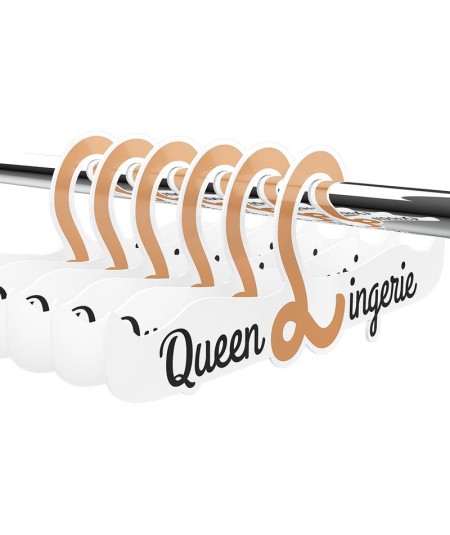 QUEEN LINGERIE - PERCHA PARA LENCERIA 27.5 CM (1 Unidad)