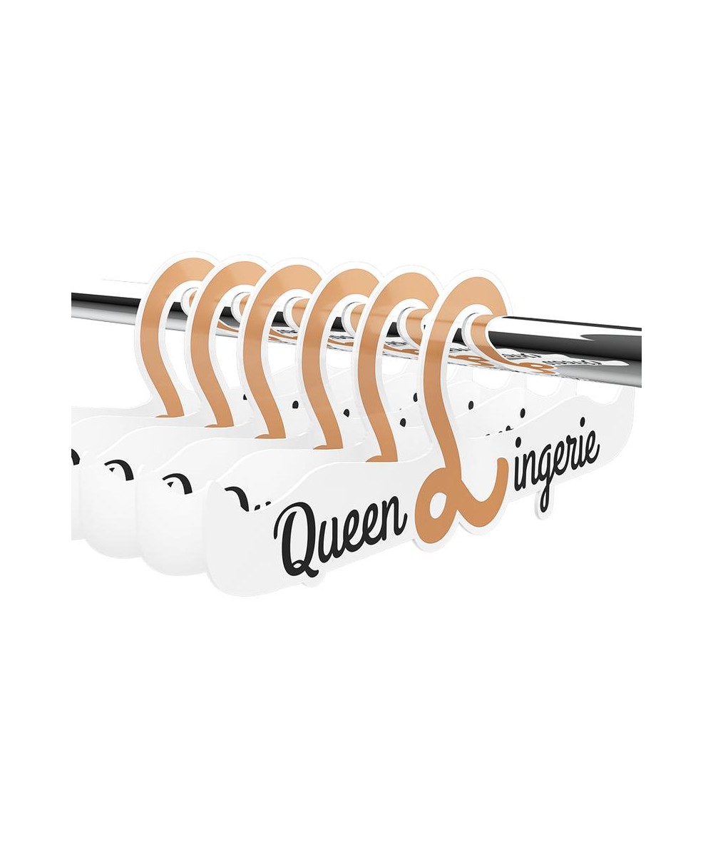 QUEEN LINGERIE - PERCHA PARA LENCERIA 27.5 CM (1 Unidad)