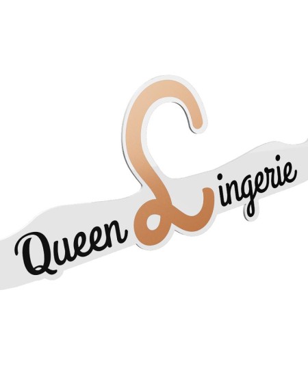 QUEEN LINGERIE - PERCHA PARA LENCERIA 27.5 CM (1 Unidad)