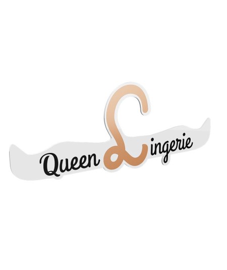 QUEEN LINGERIE - PERCHA PARA LENCERIA 27.5 CM (1 Unidad)