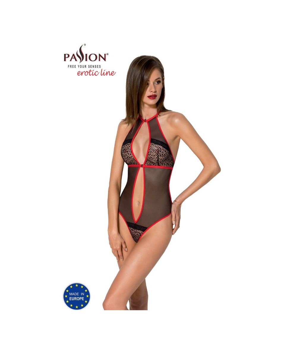 PASSION - SATARA SET EROTIC LINE ROJO S/M