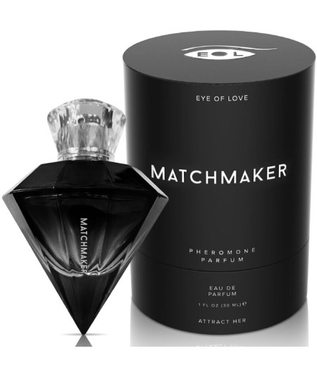 EYE OF LOVE - MATCHMAKER BLACK DIAMOND PERFUME FEROMONAS PARA ÉL 30 ML