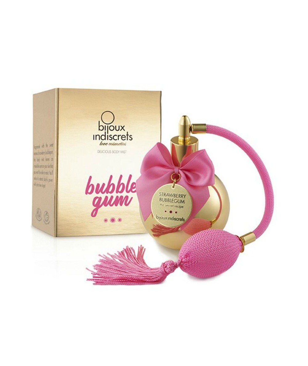 BIJOUX BUBBLE GUM BRUMA CORPORAL CHICLE FRESA 100 ML