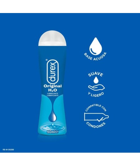 DUREX - LUBRICANTE DUREX PLAY NATURAL H2O 50ML