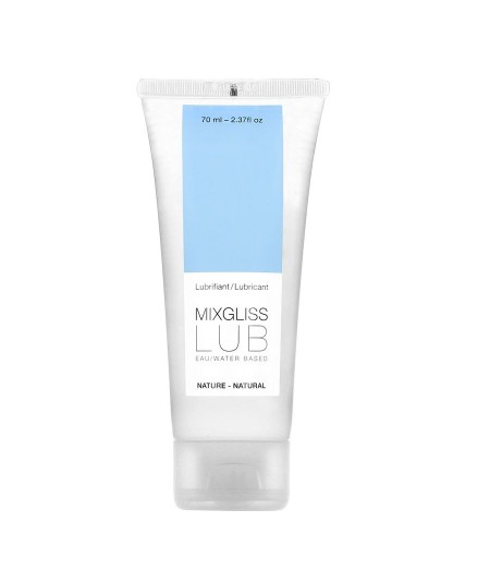 MIXGLISS LUBRICANTE BASE DE AGUA NATURAL  70ML