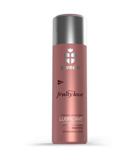 SWEDE -FRUITY LOVE LUBRICANTE FRESAS CON CHAMPAGNE 100 ML