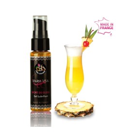 VOULEZ-VOUS GEL LUBRICANTE BASE AGUA - PIÑA COLADA - 35 ML