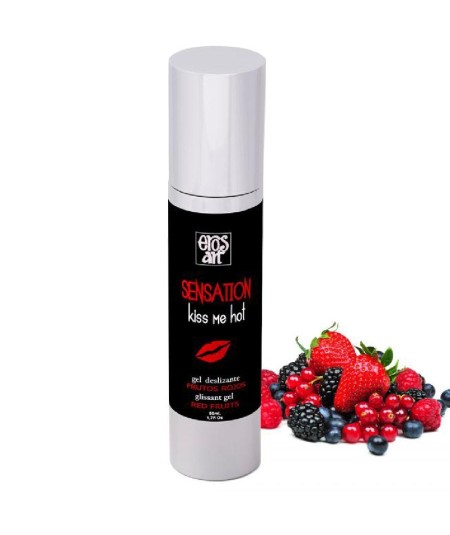 EROS SENSATTION LUBRICANTE NATURAL FRUTOS ROJOS 50ML