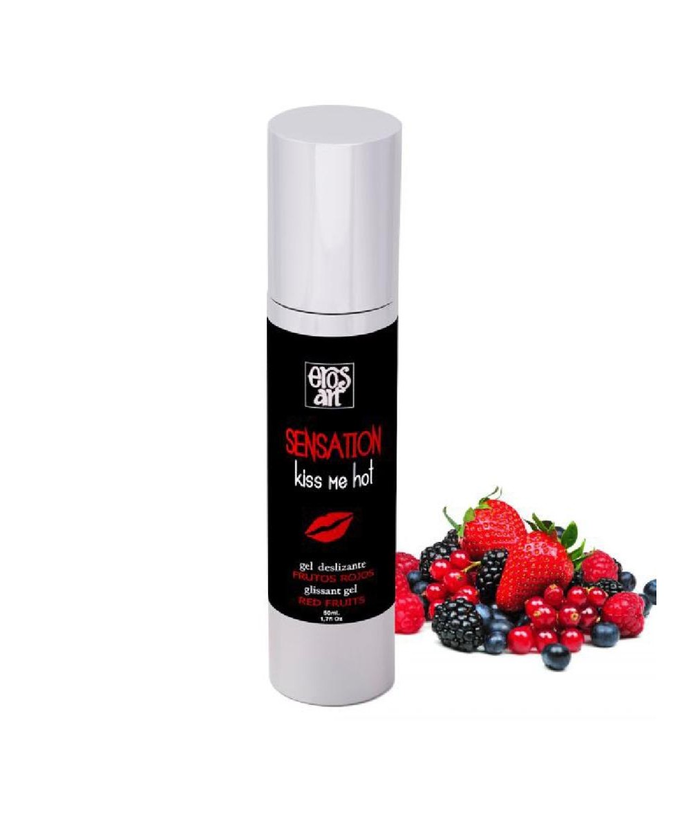 EROS SENSATTION LUBRICANTE NATURAL FRUTOS ROJOS 50ML