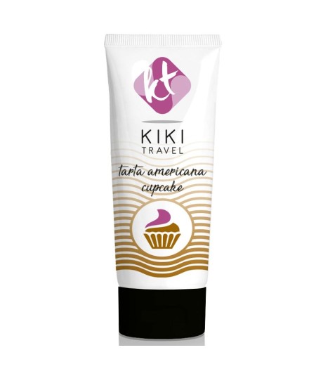 KIKÍ TRAVEL - GEL DESLIZANTE SABOR A TARTA AMERICANA CUPCAKE 50 ML