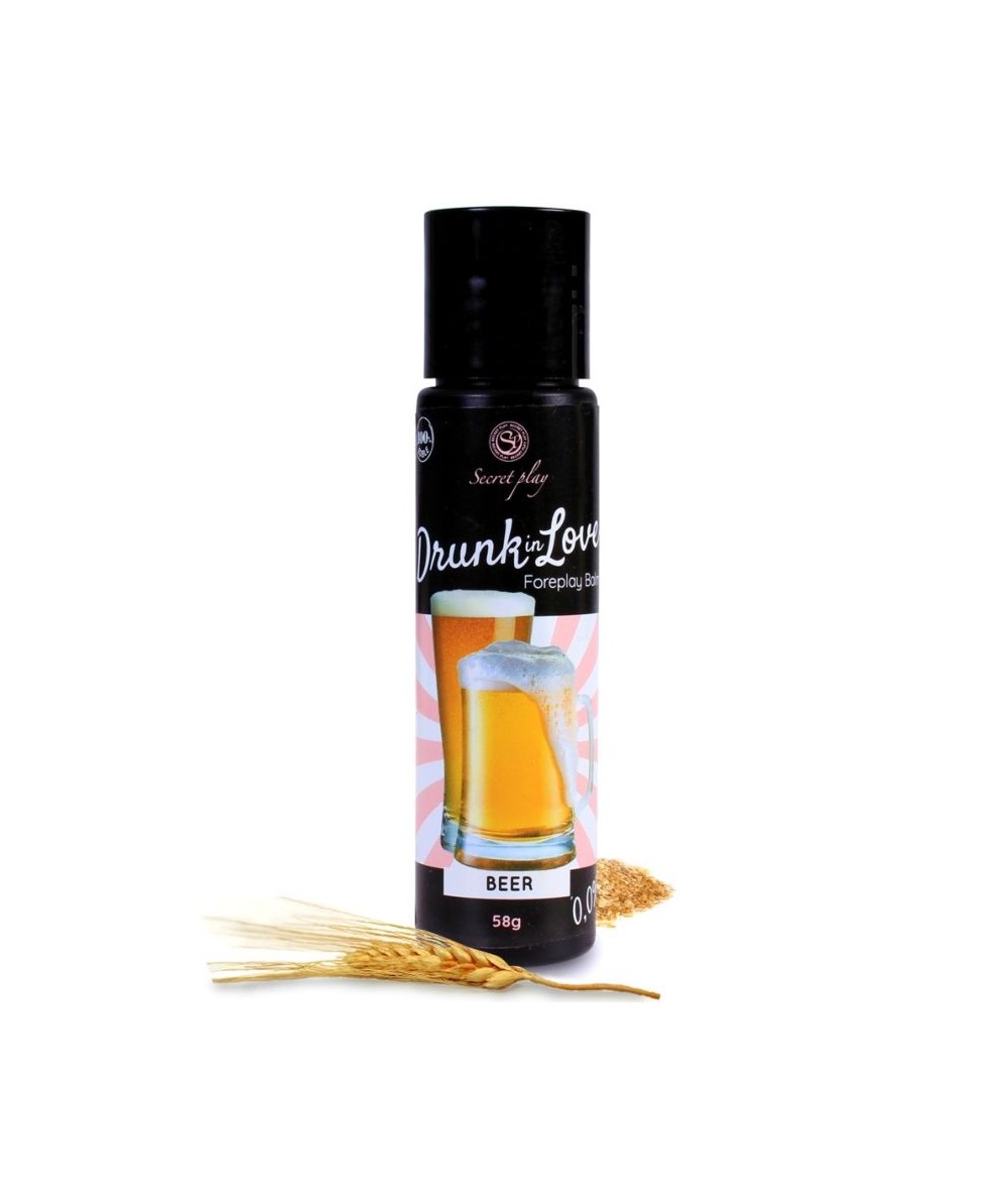 SECRETPLAY LUBRICANTE DRUN IN LOVE CERVEZA 60 ML