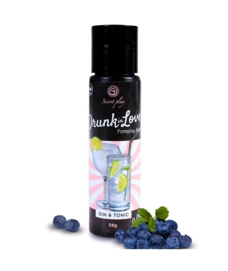 SECRETPLAY LUBRICANTE DRUNK IN LOVE GIN&TONIC 60 ML