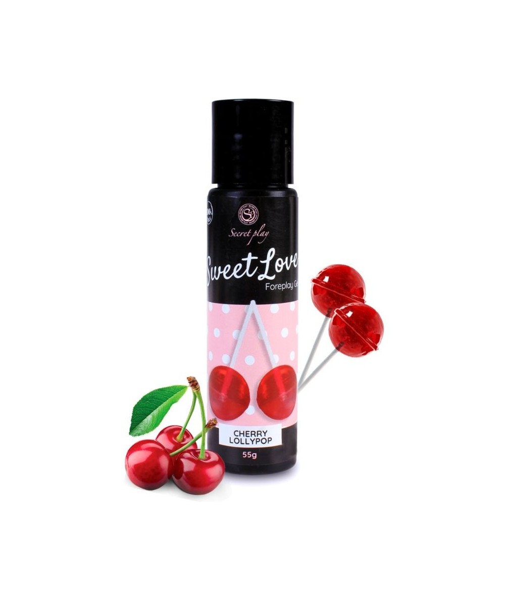 SECRETPLAY CEREZA LOLLIPOP GEL SWEET LOVE 60 ML