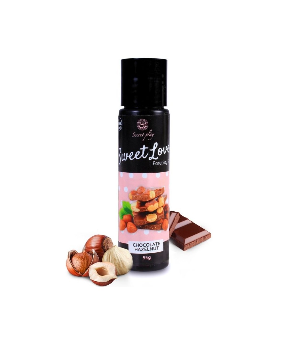 SECRETPLAY GEL SWEET LOVE CHOCOLATE CON AVELLANAS 60 ML