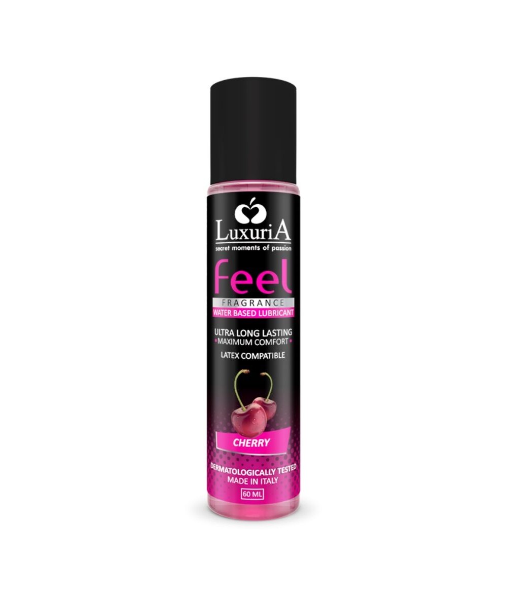 LUXURIA FEEL LUBRICANTE BASE AGUA CEREZA 60 ML