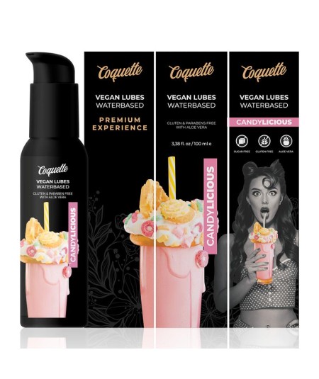 COQUETTE CHIC DESIRE PREMIUM EXPERIENCE LUBRICANTE VEGANO CANDYLICIOUS 100ML