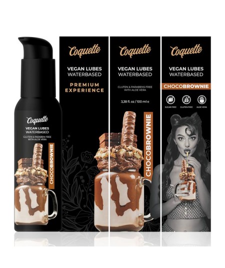 COQUETTE CHIC DESIRE PREMIUM EXPERIENCE LUBRICANTE VEGANO CHOCOBROWNIE 100ML