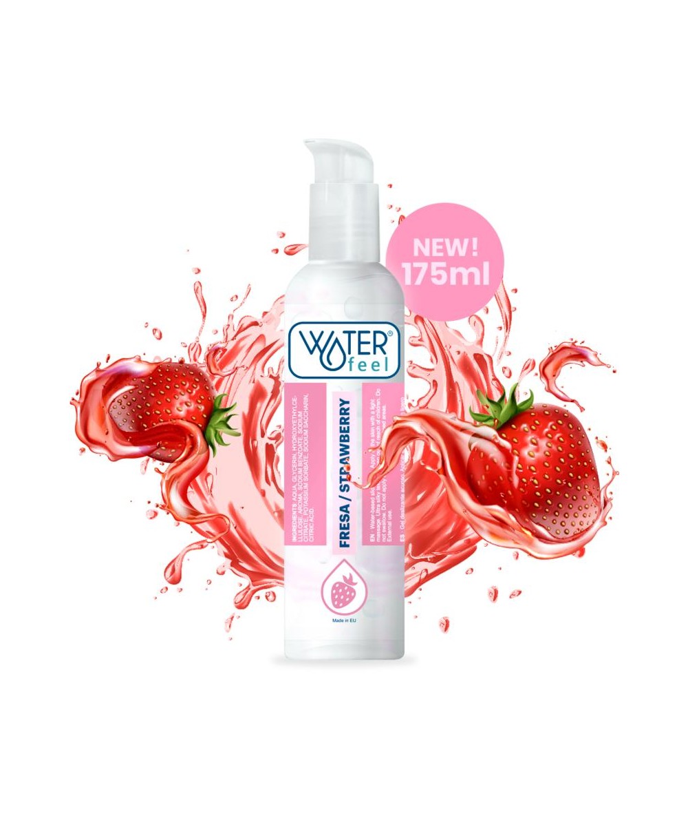 WATERFEEL LUBRICANTE BASE AGUA FRESA 175 ML - ES EN IT NL FR DE