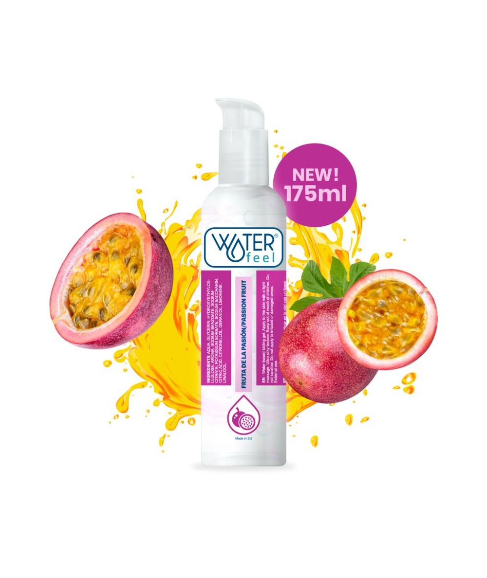 WATERFEEL LUBRICANTE BASE AGUA FRUTA DE LA PASIÓN 175 ML