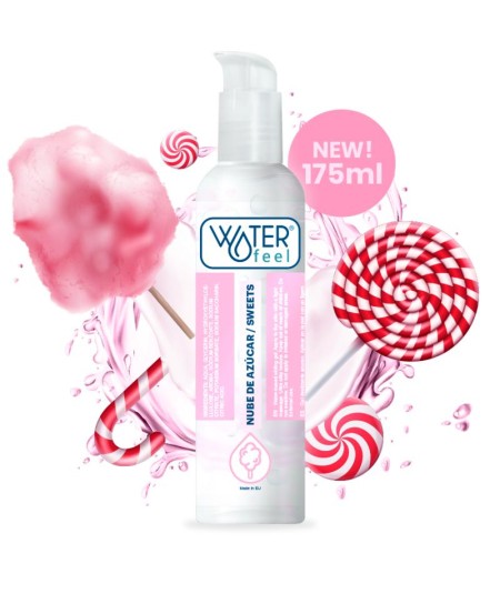 WATERFEEL LUBRICANTE  NUBE DE AZÚCAR 175 ML - ES EN IT NL FR DE