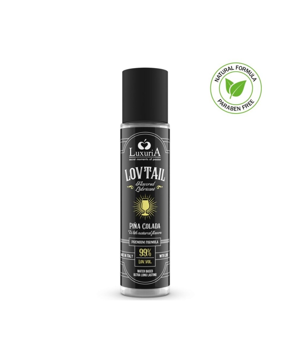 LUXURIA LOVTAIL LUBRICANTE BASE AGUA PIÑA COLADA  60 ML