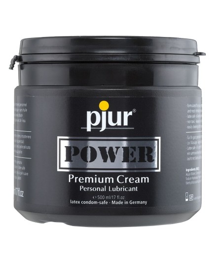 PJUR POWER PREMIUM CREAM PERSONAL LUBRICANT 500 ML