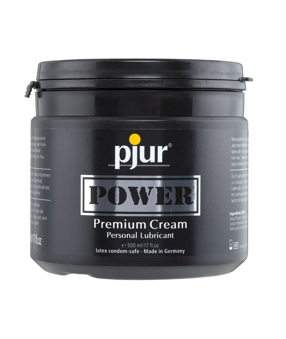 PJUR POWER PREMIUM CREAM PERSONAL LUBRICANT 500 ML