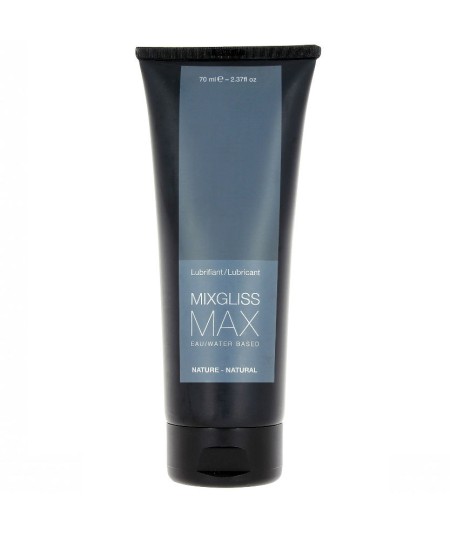 MIXGLISS MAX LUBRICANTE ANAL BASE AGUA NATURAL 70ML